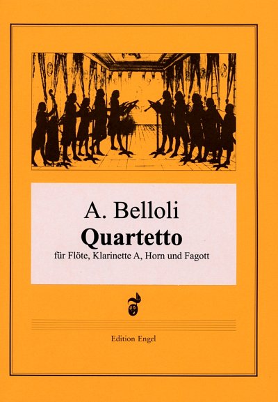 Belloli, Agostino: Quartetto fuer Floete, Klarinette in A, H