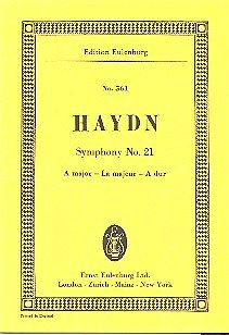 J. Haydn: Sinfonie Nr. 21  A-Dur Hob. I: 21 (1764)
