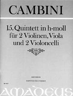G. Cambini: Quintett 15 H-Moll