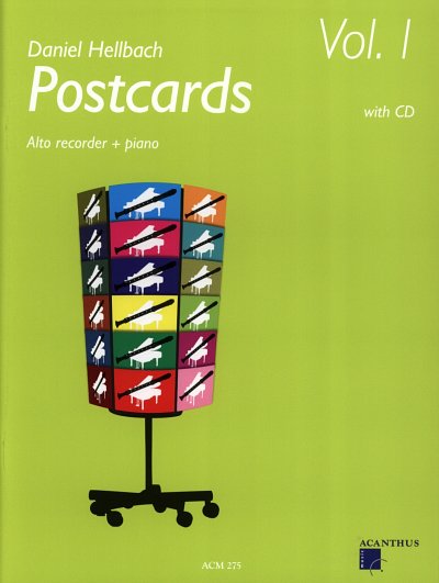 D. Hellbach: Postcards 1, AblfKlav (+CD)