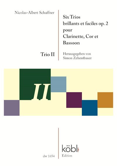 N. Schaffner: Six Trios brillants et faci, KlarHrnFg (Pa+St)