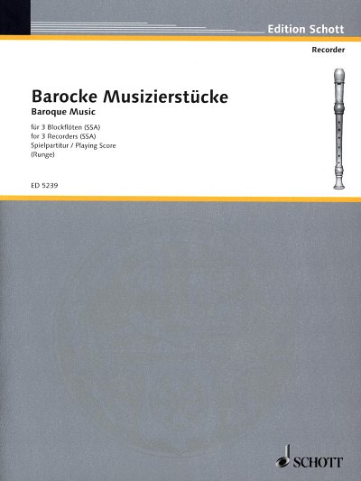 Barocke Musizierstücke  (Sppa)