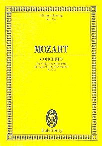W.A. Mozart: Konzert D-Dur Kv 271a Eulenburg Studienpartitur