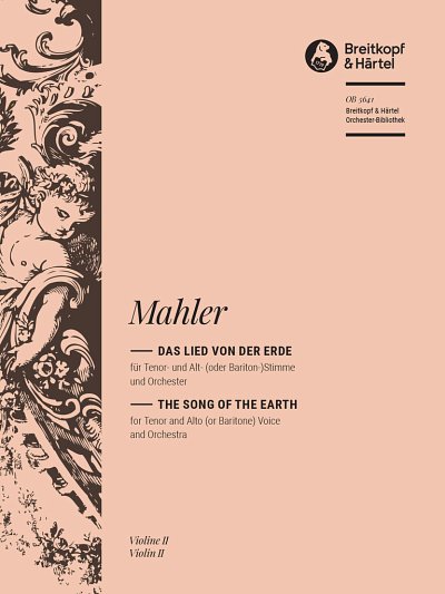 G. Mahler: Das Lied von der Erde, 2GesOrch (Vl2)