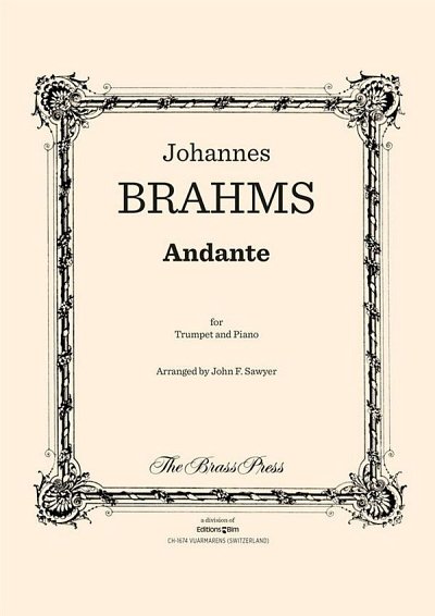 J. Brahms: Andante, TrpKlav (KlavpaSt)