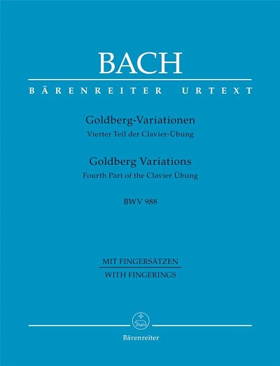 J.S. Bach: Goldberg-Variationen BWV 988, Klav