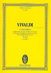 A. Vivaldi: Concerto B-Dur Op 45/8 Rv 501 Pv 401 F 8/1 La No