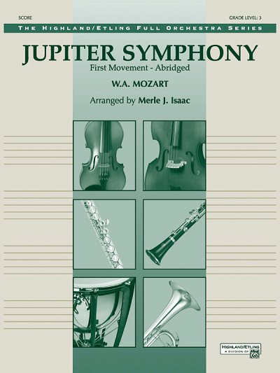 W.A. Mozart: Jupiter Symphony, 1st Movement, Sinfo (Part.)