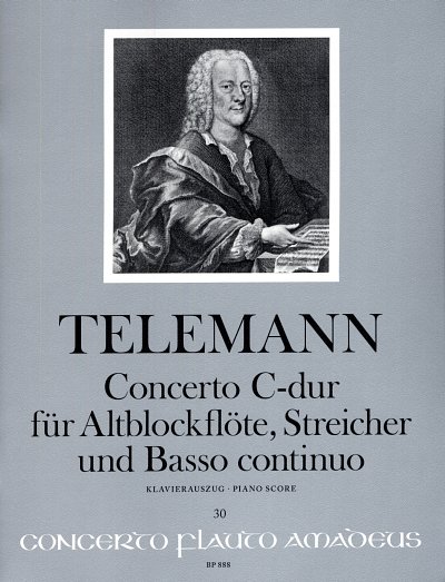 G.P. Telemann: Konzert C-Dur TWV51:C1 (KA+St)