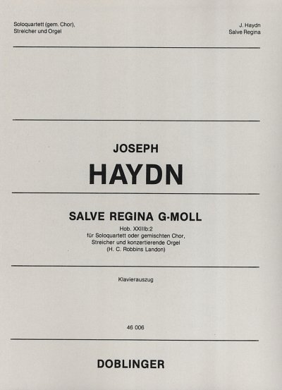 J. Haydn: Salve Regina G-Moll Hob 23b/2