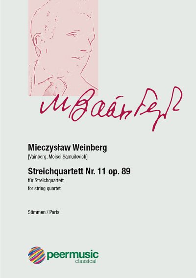 M. Weinberg: Streichquartett Nr. 11 op. 89, 2VlVaVc (Stsatz)