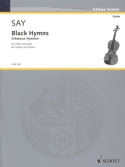 F. Say: Black Hymns, VlKlav (KlavpaSt)