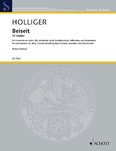 DL: H. Holliger: Beiseit (Part.)