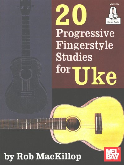 R. MacKillop: 20 Progressive Fingerstyle Stu, Uk (+OnlAudio)
