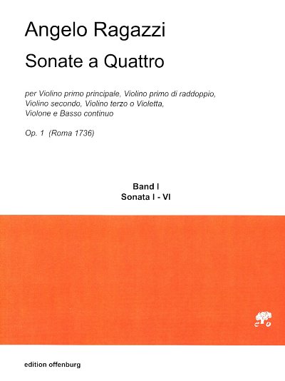 R. Angelo: Sonate a quattro 1, 2VlVaVc
