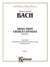 DL: J.S. Bach: Bach: Tenor Arias, Volume I (German), GesKlav