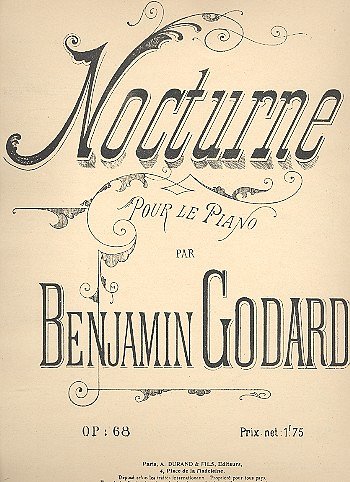 B. Godard: Nocturne Opus 68 Piano , Klav