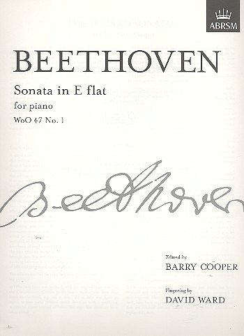 L. v. Beethoven: Sonata in E flat for Piano, Klav