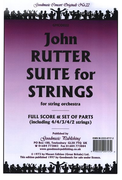 J. Rutter: Suite for Strings, Stro (Pa+St)