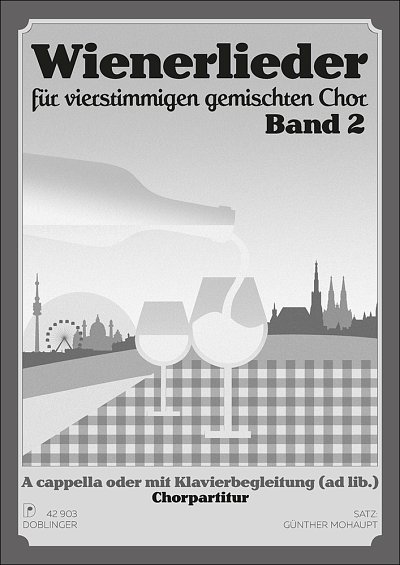 G. Mohaupt: Wienerlieder 2, Gch;Klav (Chpa)