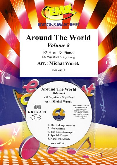 M. Worek: Around The World Volume 8, HrnKlav (+CD)