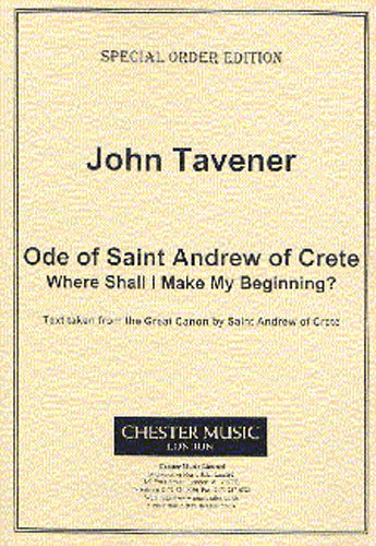 J. Tavener: Ode Of Saint Andrew Of Crete, GchKlav (KA)
