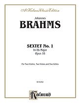 J. Brahms: Sextet in B-Flat Major, Op. 18