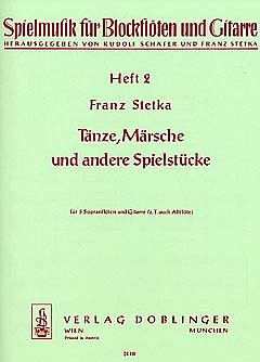 Stetke Franz: Taenze + Maersche 2