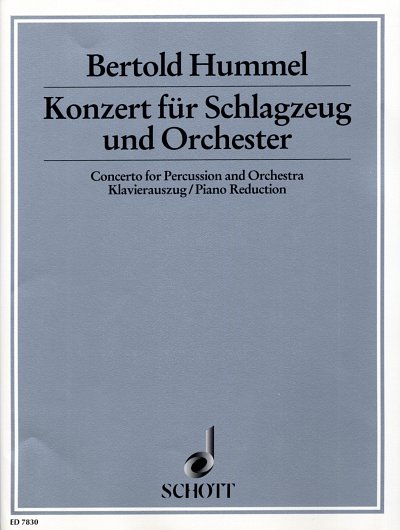 B. Hummel: Konzert op. 70 , SchlOrch (KA)