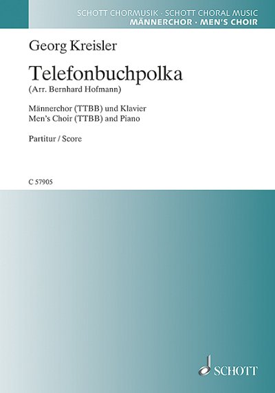 DL: G. Kreisler: Telefonbuchpolka, Mch4Klav (Chpa)