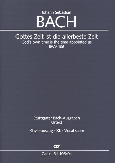 J.S. Bach: Gottes Zeit ist die allerbeste Z, Gch4Baro (KAXL)