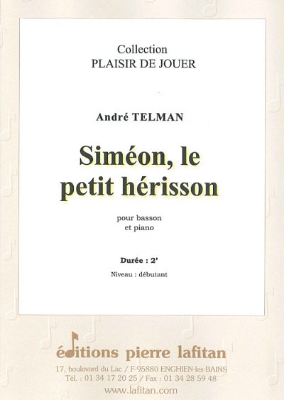 Siméon, Le Petit Hérisson, FagKlav (KlavpaSt)