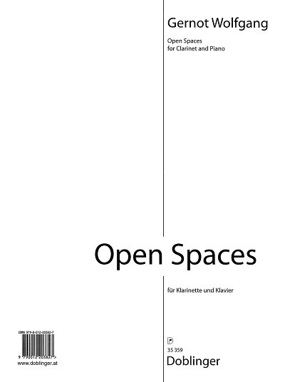 G. Wolfgang: Open Spaces, KlarKlav (KA+St)