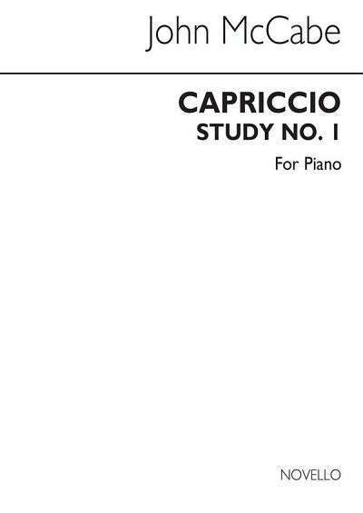 J. McCabe: Capriccio Study No.1 for Piano, Klav
