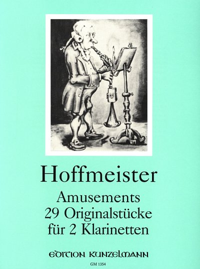 F.A. Hoffmeister: Amusements, 29 Originalstück, 2Klar (Sppa)