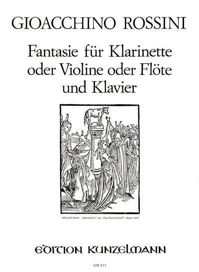 G. Rossini: Fantasie, Klr/Vl/FlKla (KlavpaSt)