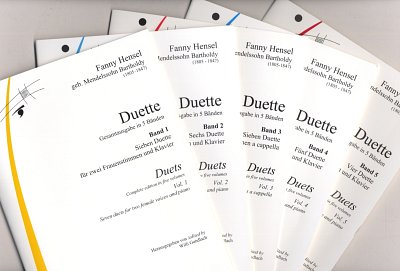F. Hensel: Duette 1-5 Gesamtausgabe
