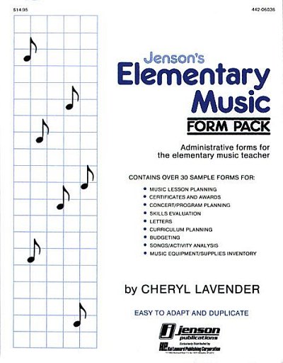 C. Lavender: Elementary Music Form Pack Resource, Schkl