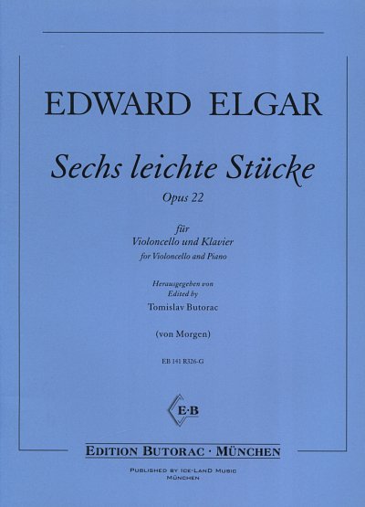 E. Elgar: Sechs leichte Stücke op. 22, VcKlav (KlavpaSt)