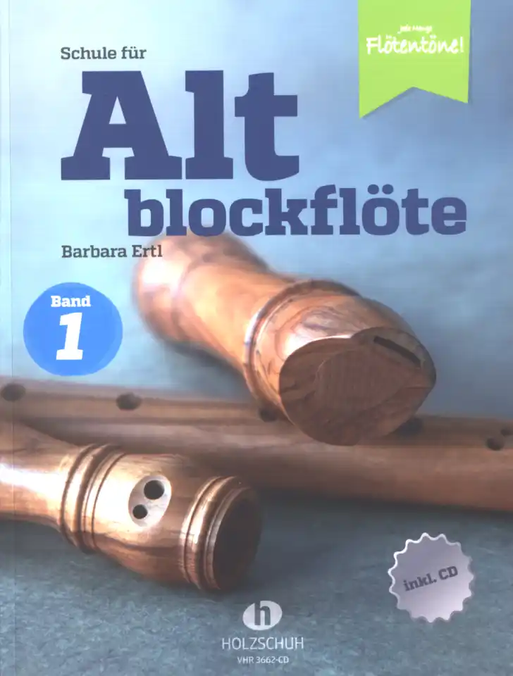 B. Ertl: Schule für Altblockflöte 1, Ablf (+CD) (0)