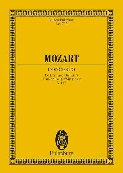 W.A. Mozart: Concerto pour cor No. 2 Mi bémol majeur