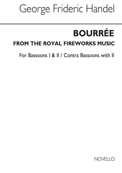 G.F. Händel: Bourree From The Fireworks Music (Bsn), Fag
