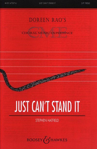 S. Hatfield: Just can't stand it