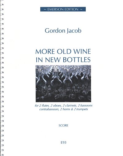 G. Jacob: More Old Wine in New Bottles, 13Bl (Pa+St)