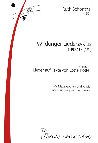 R. Schonthal: Wildunger Liederzyklus Band 2