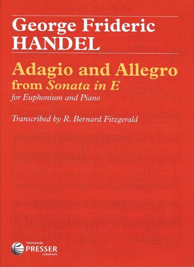 G.F. Händel: Adagio and Allegro from So, EuphKlav (KlavpaSt)