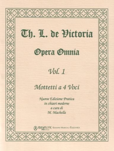 Opera Omnia Vol. 1: Mottetti A 4 Voci