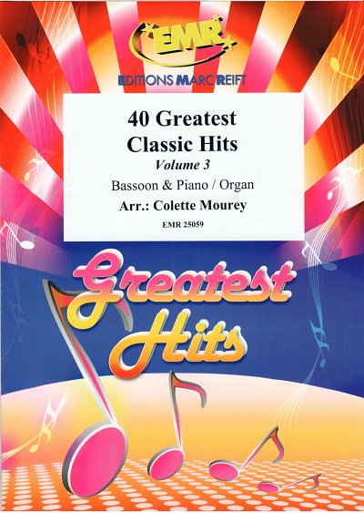 C. Mourey: 40 Greatest Classic Hits Vol. 3, FagKlav/Org