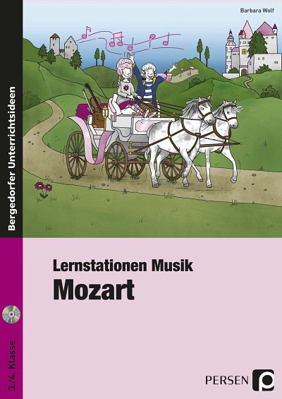 B. Wolf: Lernstationen Musik - Mozart (Bu+CD)