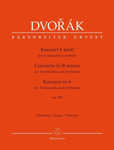 A. Dvo_ák: Konzert für Violoncello und Orches, VcOrch (Part)